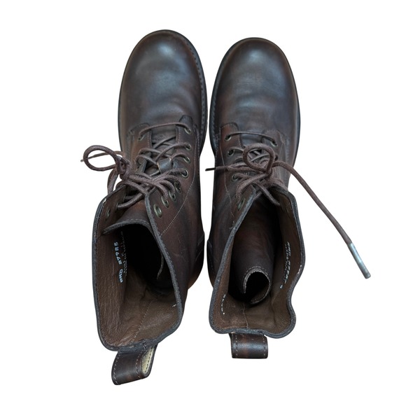 FRYE mens brown lace up boot Logan 8.5 main image 4